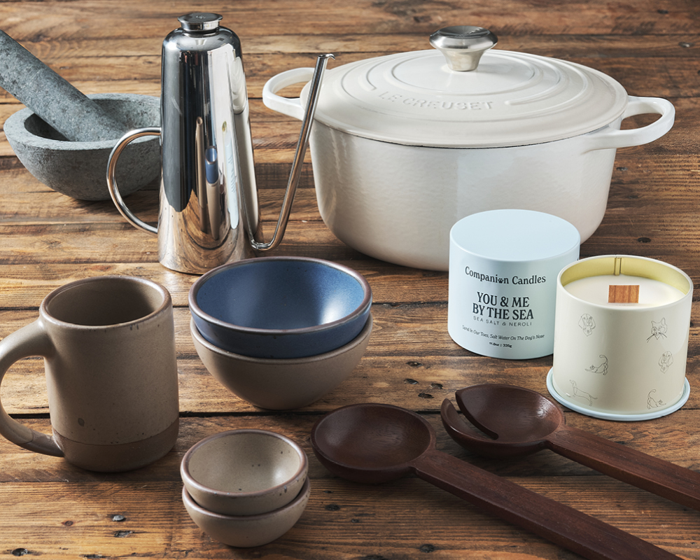Cookware and housewares assortment