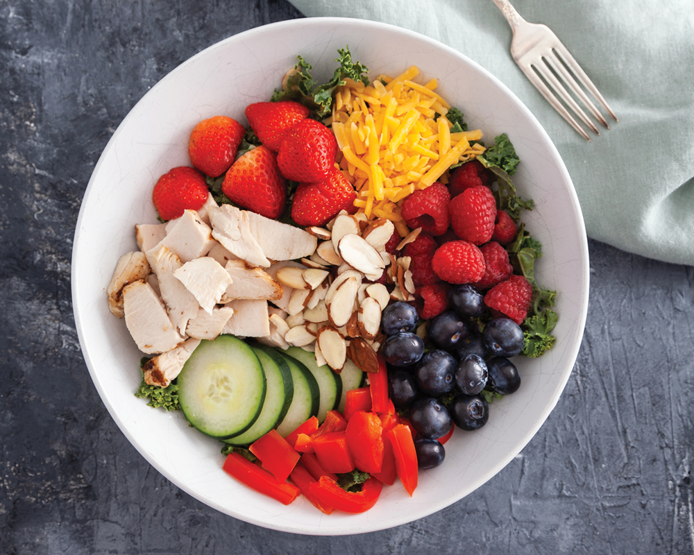 Keto color bowl