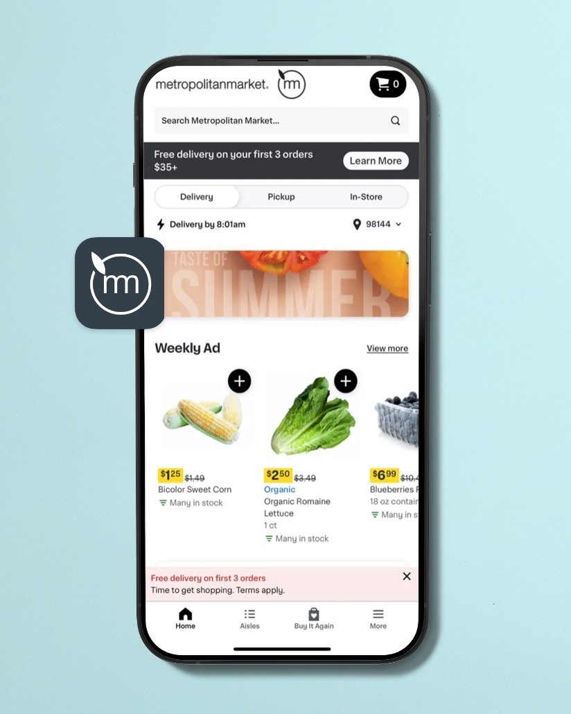 Metropolitan Market App