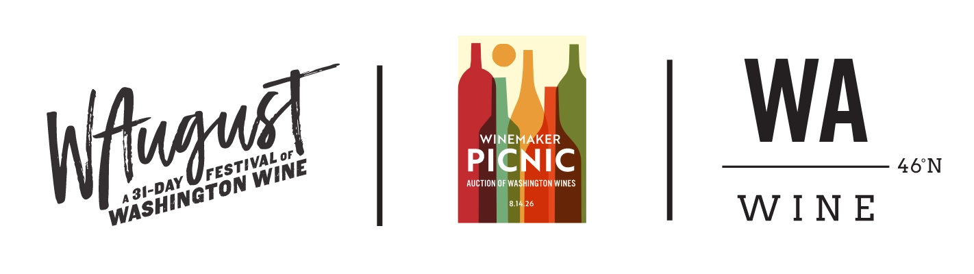 Partners include WAugust, a 31-day festival of Washington Wine; Winemaker Picnic auction of Washington Wines; WA Wine 46 degrees North.